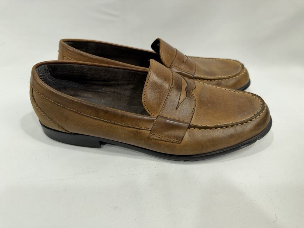 Mens Rockport Penny Loafers In Tan In Size 11 M